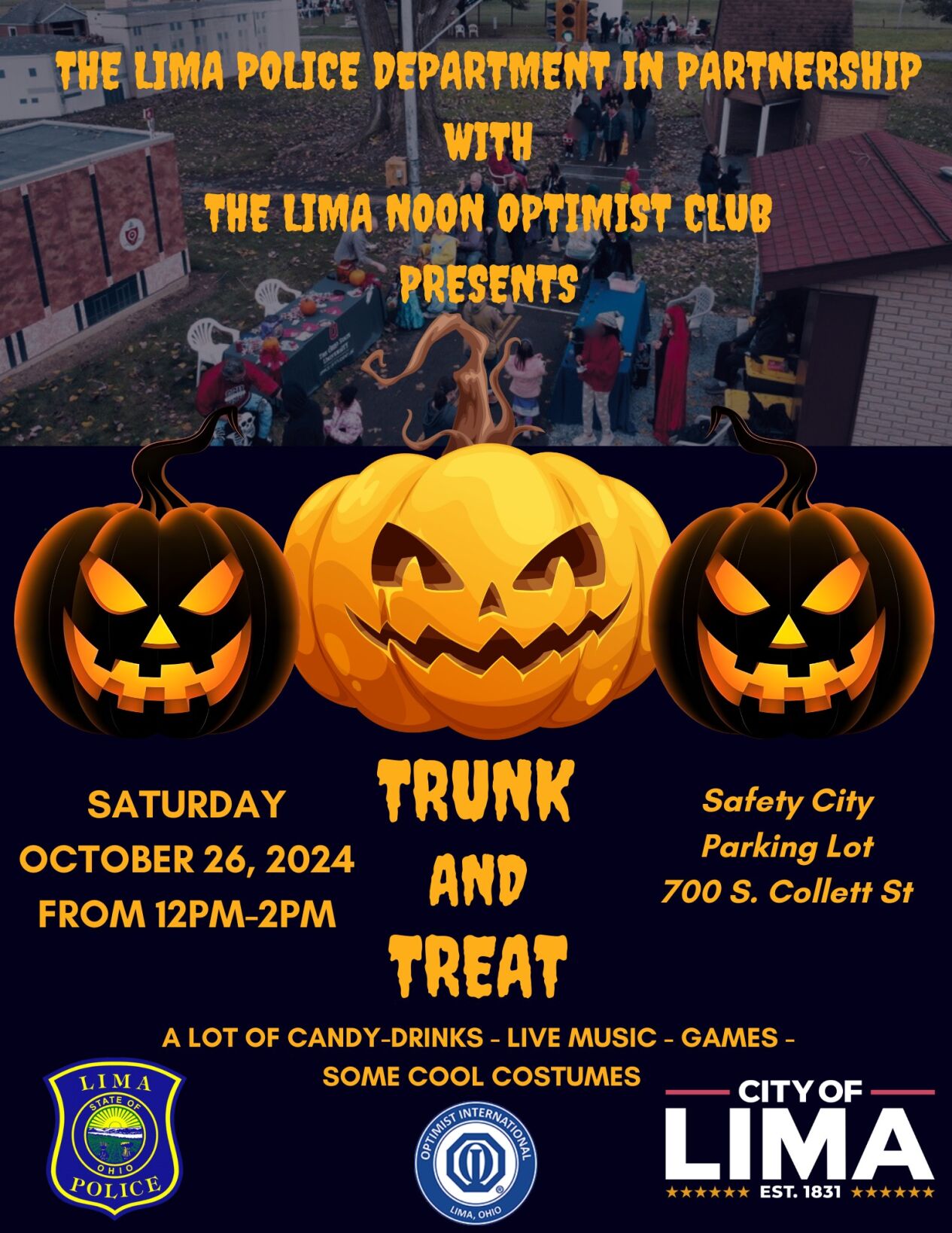 2024 Safety City Trunk and Treat Flyer